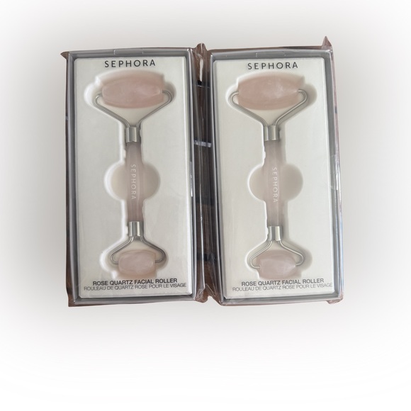 Sephora Other - Sephora Rose Quartz Facial Roller *Bundle* - Light Pink-NEW